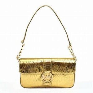 Michael Kors Gold Shoulder Bag